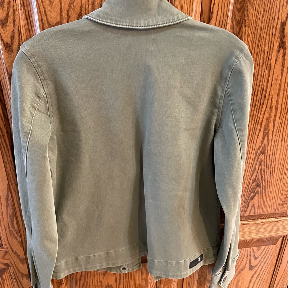 Kut from the Kloth Sage Green Utility Jacket - Picture 6 of 10
